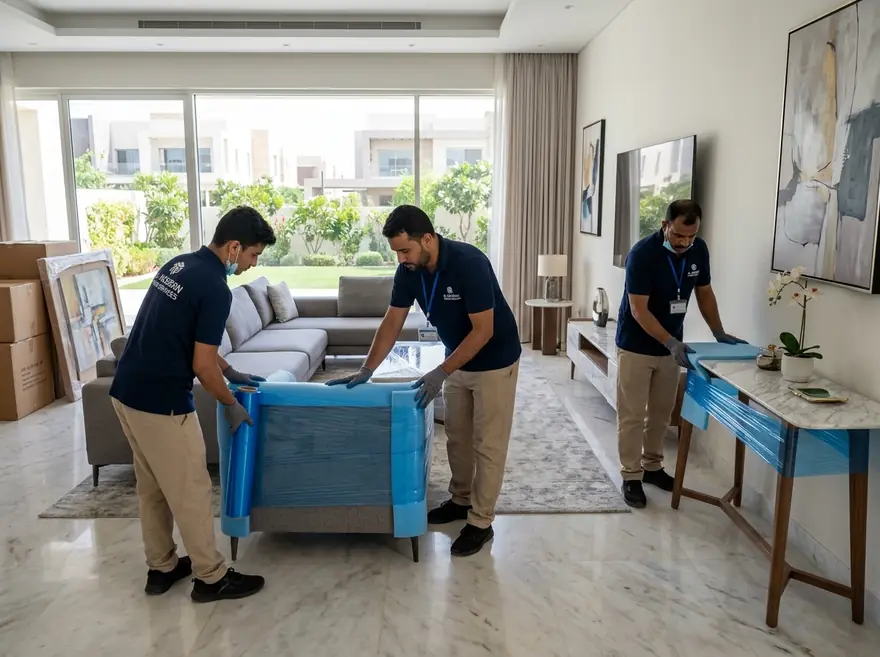 Furniture movers in Dhahran - furniture moving and villa preparation crew in Dhahran